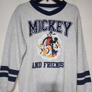 Mickey mouse and friends sweatshirt men's small